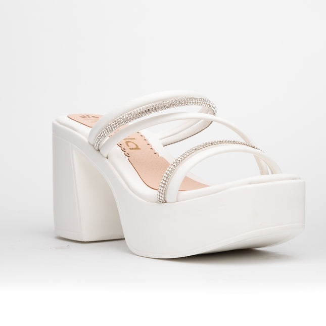 Sandalias de Vestir Mujer Aurora - Blanco
