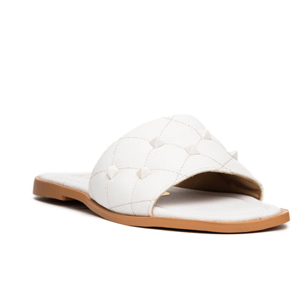 Sandalias Casuales Mujer Banjul - Blanco