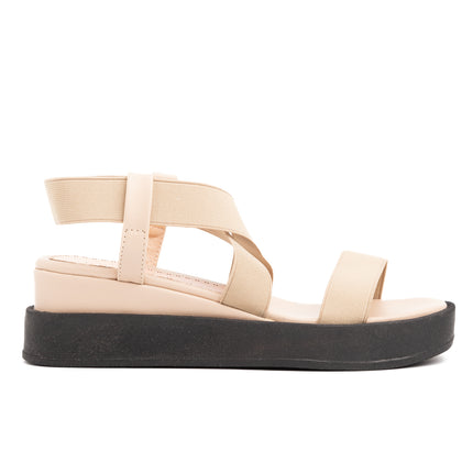 Sandalias Casuales Mujer Beauty - Beige