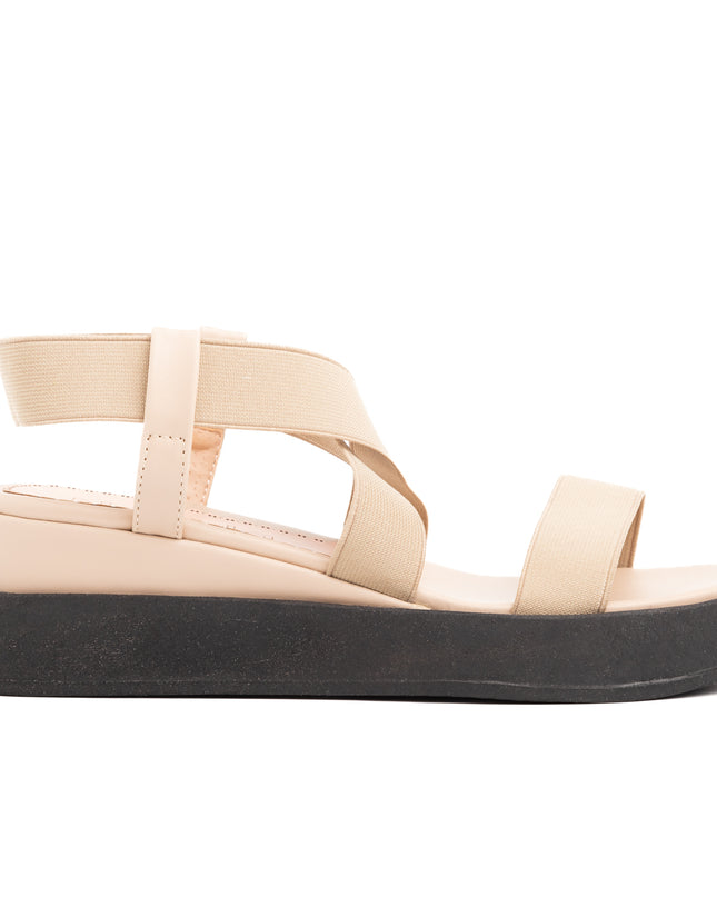 Sandalias Casuales Mujer Beauty - Beige