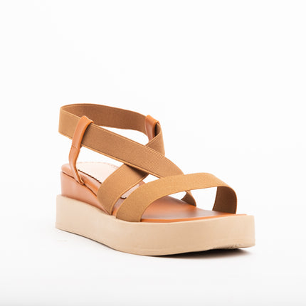 Sandalias Casuales Mujer Beauty - Camel