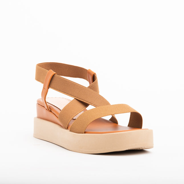 Sandalias Casuales Mujer Beauty - Camel