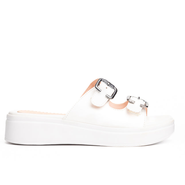 Sandalias Casuales Mujer Beipol - Blanco