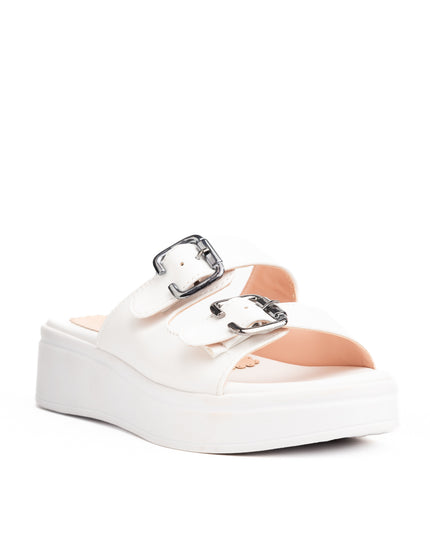 Sandalias Casuales Mujer Beipol - Blanco