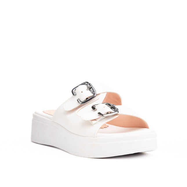 Sandalias Casuales Mujer Beipol - Blanco