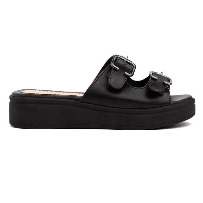 Sandalias Casuales Mujer Beipol - Negro