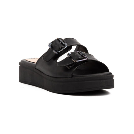 Sandalias Casuales Mujer Beipol - Negro
