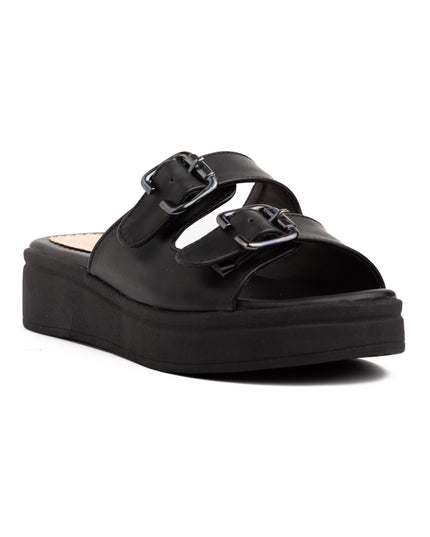 Sandalias Casuales Mujer Beipol - Negro