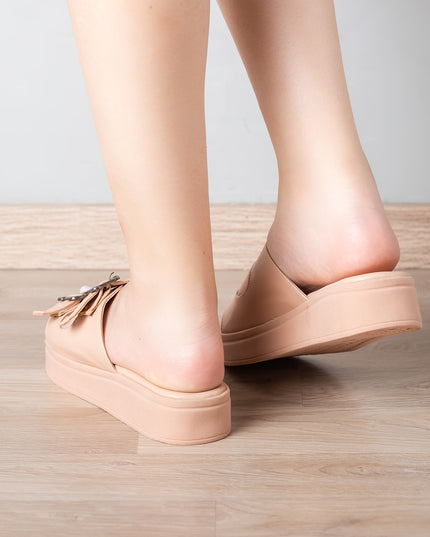 Sandalias Casuales Mujer Beipol - Nude