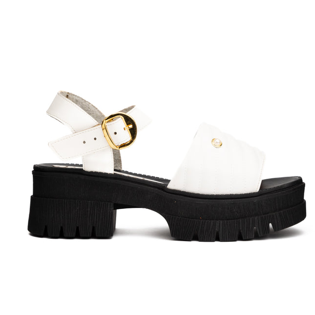 Sandalias Casuales Mujer Belley - Blanco