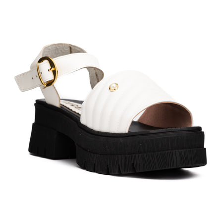 Sandalias Casuales Mujer Belley - Blanco