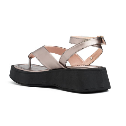 Sandalias Casuales Mujer Belvet - Plateado