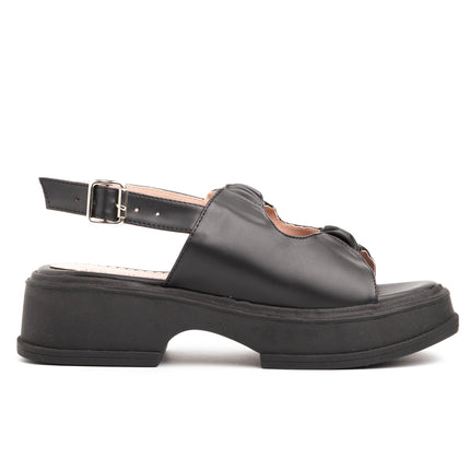 Sandalias Casuales Mujer Brakzon - Negro