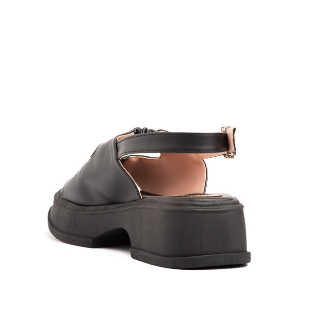 Sandalias Casuales Mujer Brakzon - Negro