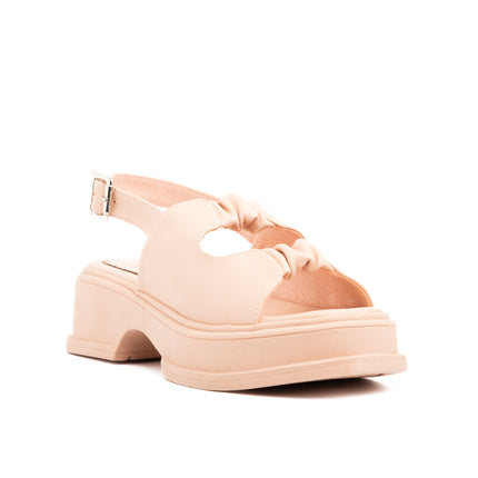 Sandalias Casuales Mujer Brakzon - Nude