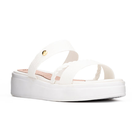 Sandalias Casuales Mujer Briceyda - Blanco