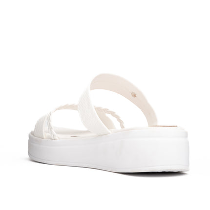 Sandalias Casuales Mujer Briceyda - Blanco