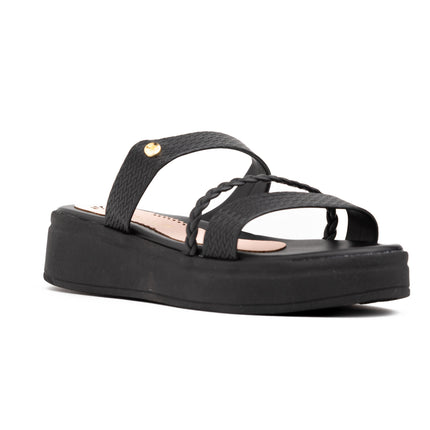 Sandalias Casuales Mujer Briceyda - Negro