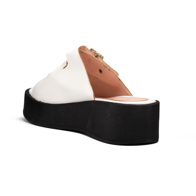 Sandalias Casuales Mujer Calama - Blanco