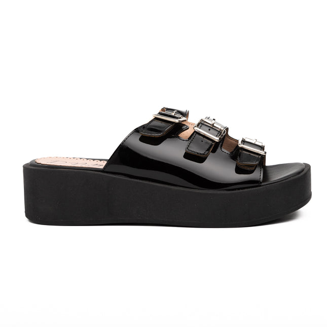 Sandalias Casuales Mujer Calama - Negro