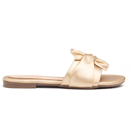 Sandalias Casuales Mujer Canton - Dorado