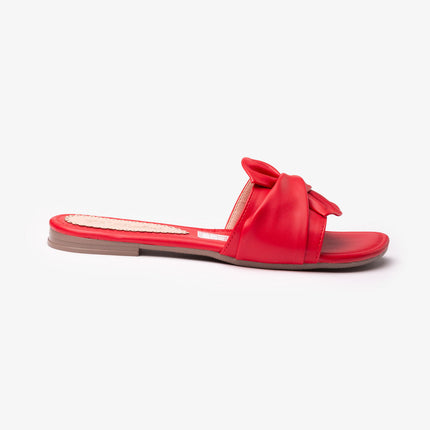 Sandalias Casuales Mujer Canton - Rojo