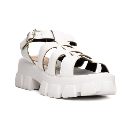 Sandalias Casuales Mujer Catania - Blanco