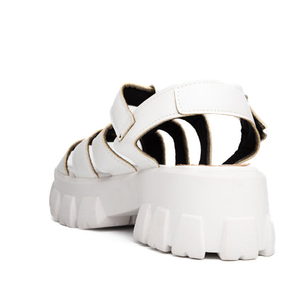Sandalias Casuales Mujer Catania - Blanco