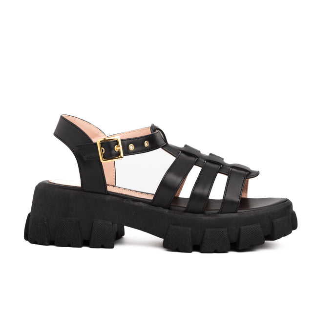 Sandalias Casuales Mujer Catania - Negro