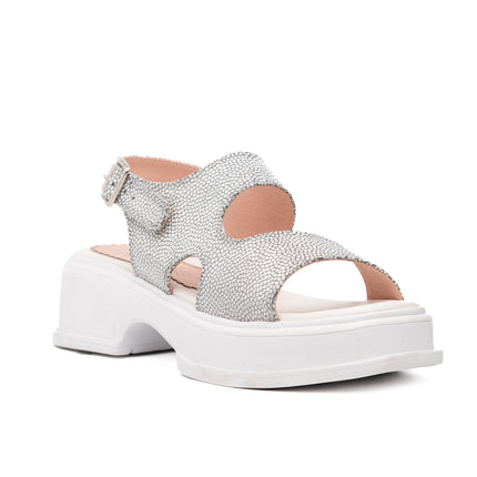 Sandalias Casuales Mujer Celebi - Blanco