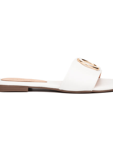 Sandalia Circulo - Blanco