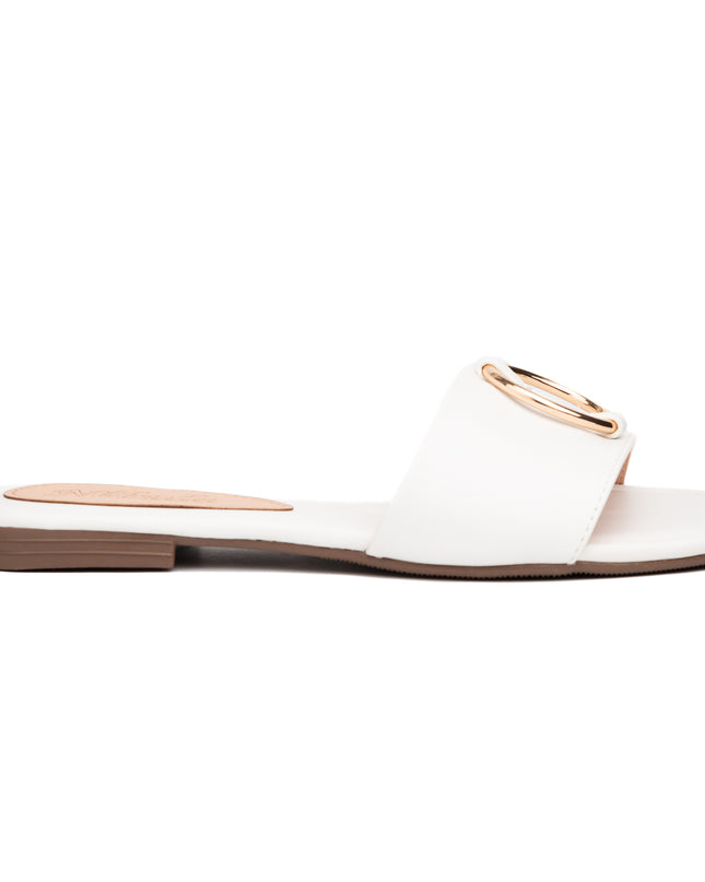 Sandalia Circulo - Blanco