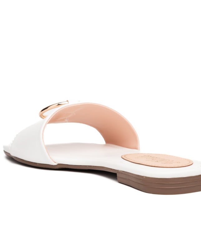 Sandalia Circulo - Blanco