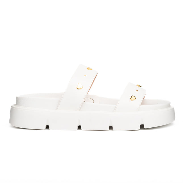 Sandalias Casuales Mujer Cuore - Blanco