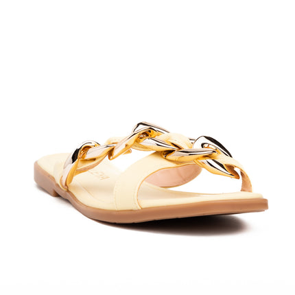 Sandalias Casuales Mujer Delmas - Amarillo