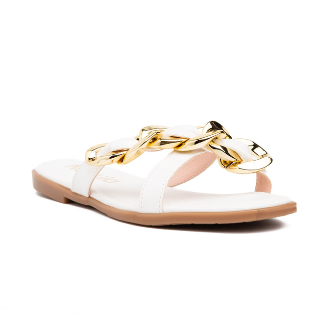 Sandalias Casuales Mujer Delmas - Blanco