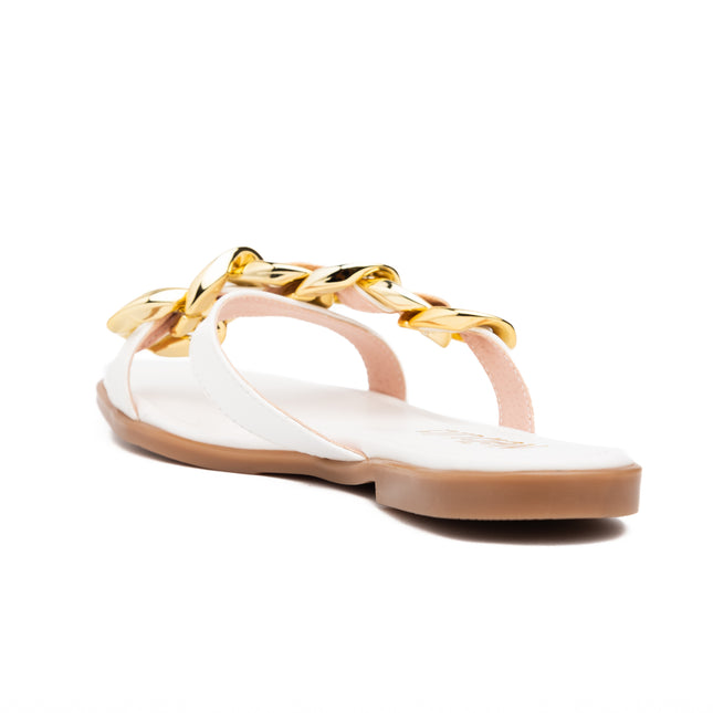 Sandalias Casuales Mujer Delmas - Blanco