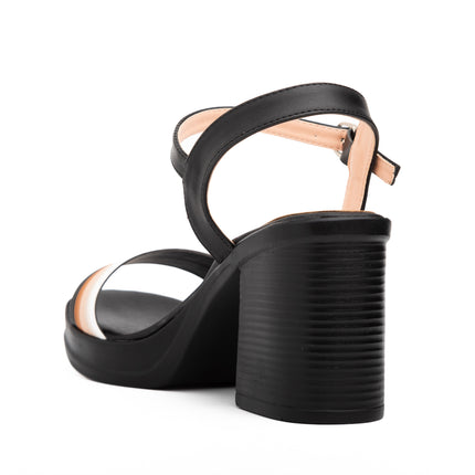 Sandalias Mujer Delphins - Negro