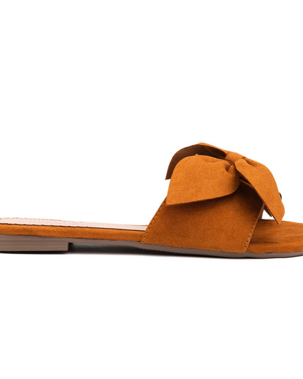 Sandalia Flor - Camel