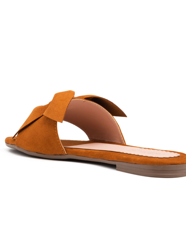 Sandalia Flor - Camel