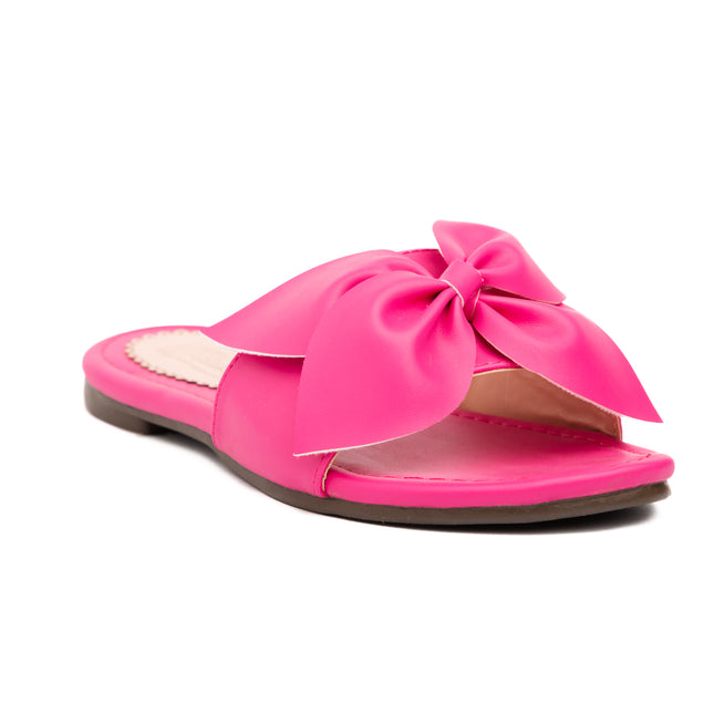 Sandalias Casuales Mujer Flor - Fucsia