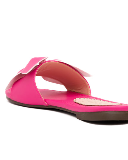 Sandalia Flor - Fucsia