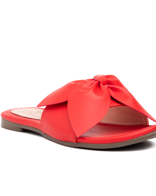 Sandalia Flor - Rojo