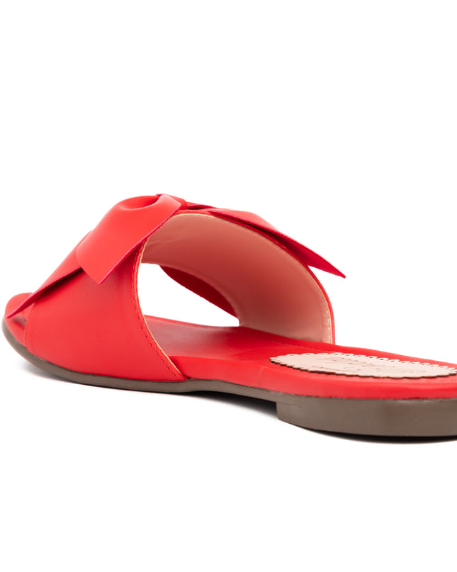 Sandalia Flor - Rojo