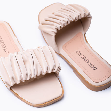Sandalias Casuales Mujer Genova - Beige
