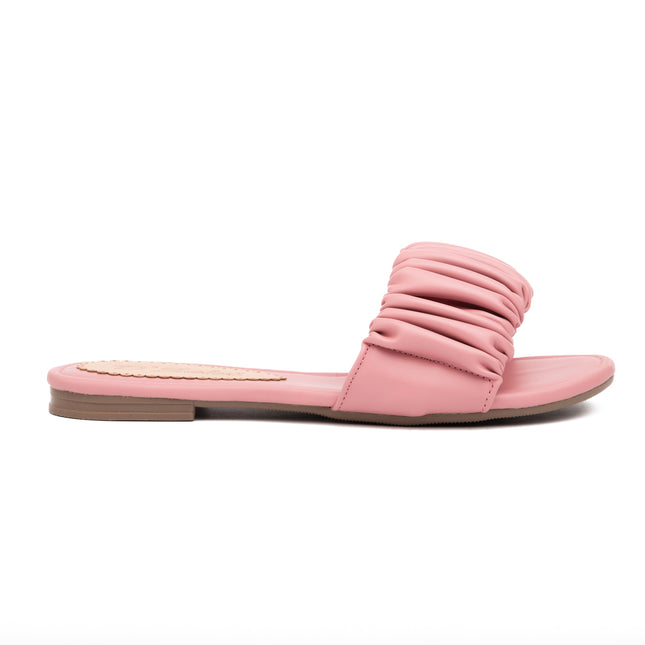 Sandalias Casuales Mujer Genova - Rosado Oscuro