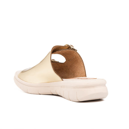 Sandalias Casuales Mujer Glitz - Dorado