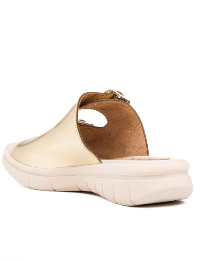 Sandalias Casuales Mujer Glitz - Dorado