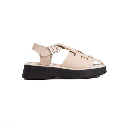 Sandalias Casuales Mujer Gopa - Beige
