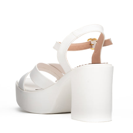 Sandalias de Vestir Mujer Guivin - Blanco